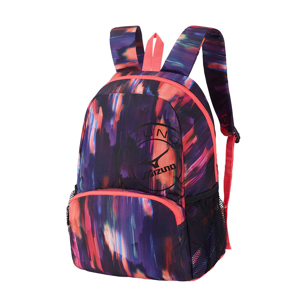 Mochila Mizuno Back Pack Print Para Hombre Azules 4329618-OQ